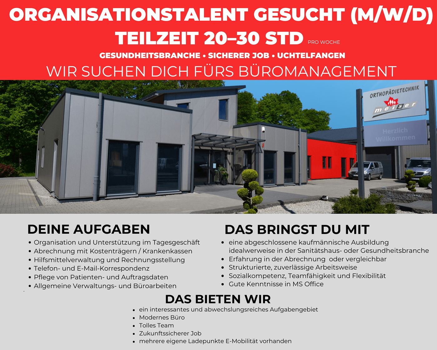 Stellenanzeige OT- Meiser
